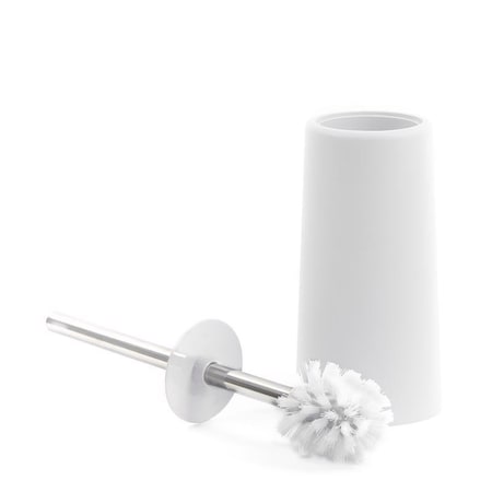 Sttelli Sttelli Kaleidoscope Toilet Bowl Brush & Holder White KAA-BBH-WHI